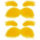 thumbnail image 1 of Disfraz YMMAALE Bigote y Cejas 2 juegos color amarillo, 1 of 7
