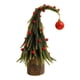 thumbnail image 2 of Mini árbol De Navidad Artificial Con Parte Superior Torcida, Decoración Para Fiestas En Interiores, 25 Cm, 2 of 5