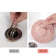 thumbnail image 2 of 1/2/4pcs Bathroom Hair Catcher, Sundries Filter Net, Hair Filter, Easy To Install And Clean, For Bathroom Bathtub And Kitchen, Bathroom Accessories, 2 of 4