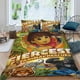 thumbnail image 2 of Go Diego Go Conjunto de sábanas temático, trío de piezas, cómodo y amigable con la piel, diseño único, regalo de decoración para el hogar para familiares, amigos y fans,140cm *210cm, 2 of 6