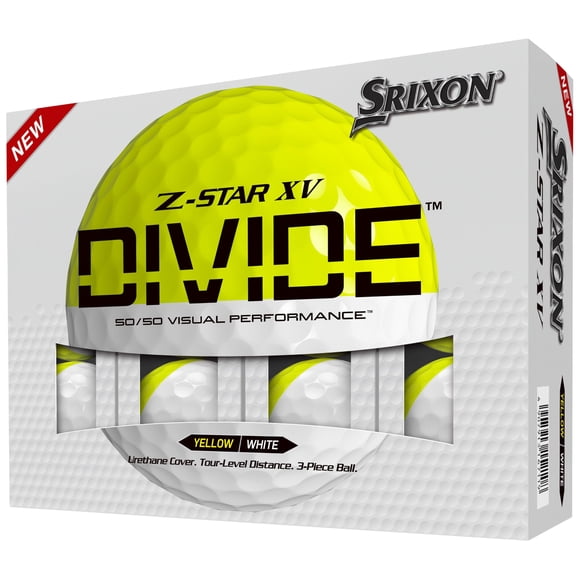 Pelotas de golf Srixon Z-Star XV Divide Z-Star 8 Visibilidad mejorada