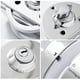 thumbnail image 5 of Cerradura Chapa De Perilla Para Puertas De Vidrio 10mm a 12mm, 5 of 10