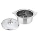 thumbnail image 1 of Olla Caliente Con Divisor, Quemador Caliente, Olla Para Restaurante, Camping, Hogar, 16cm Con Tapa, 1 of 3