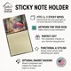 thumbnail image 3 of Soporte para notas adhesivas Caroline's Treasures Flamingo, recargable, 3 of 7