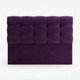 thumbnail image 4 of Cama Dos Plazas Con Respaldo y bases divididas de 150 X 190cm Tapizada en Felpa Morado Oscuro, 4 of 6