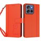 thumbnail image 3 of Funda Cartera Trébol para Motorola Moto G Stylus 2026 5G con Ranuras Tarjetas y Carga Inalámbrica Naranja, 3 of 6