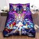thumbnail image 1 of Monster Strike Underworld Rebel Lucifer Anime Art Quilt Duvet Cover Set3-Piece Bedding Set, 1 of 5