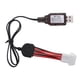 thumbnail image 3 of Cable De Carga De Batería De Litio Con Enchufe De 9.6V USB A EL-6P Para Juguetes RC Drone, 3 of 3