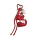 thumbnail image 3 of Llavero Charm Colgante Gatito Con Corazón Para Bolso 23cm rojo Talla Única, 3 of 4