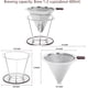 thumbnail image 3 of Cafetera De Goteo De Acero Inoxidable Reutilizable Para 1 2 Tazas, 3 of 6