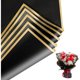 thumbnail image 1 of Papel Duyasurs 20 Hojas 58 x 58 cm Impermeable Negro y Oro, 1 of 3