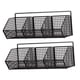 thumbnail image 3 of 2x Frutero Colgante Minimalista 3 Rejillas Para Frutas Verduras Aperitivos Hogar Negro, 3 of 5