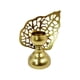 thumbnail image 3 of Candelabro De Metal Candelabro Sala De Estar Candelabro Ornamento Portavelas Hojas Huecas, 3 of 5
