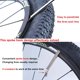 thumbnail image 2 of Palancas para Neumáticos de Bicicleta Tragoods de Acero Inoxidable Juego de 3, 2 of 7