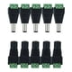 thumbnail image 1 of Pack X5 Par Conector Dc Hembra Y Macho De Poder Cámaras, 1 of 3