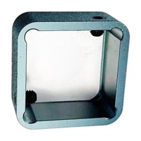 Ioensy - Pool Snooker Soporte Para Tiza Estuche Resistente Para Tiza Práctico Metal Ligero Verde