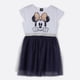 thumbnail image 1 of Vestido Niña Cara Minnie Blanco Disney, 1 of 3