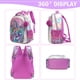 thumbnail image 3 of Meetbelify Mermaid Backpack for Girls Backpack with Lunch Box Set for Elementary Student Kids School Bag for Girls Ages 5-8Year, 3 of 3