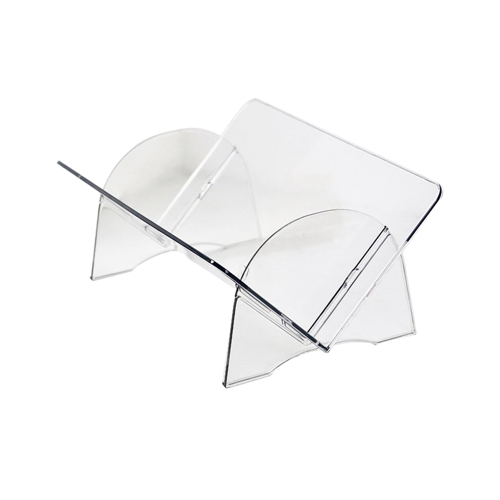 Magideal - Estantería De Escritorio, Estantería Portátil De Almacenamiento De Mesa, Organización De Decoración, Almacenamiento De Libros, Estanterías Para Libros Claro