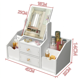thumbnail image 2 of Organizador Cajón Maquillaje Con Espejo Rectangular Repisas, 2 of 3