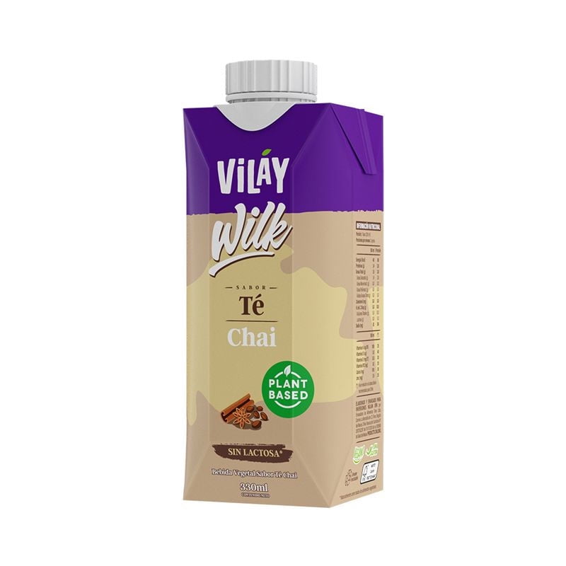 Bebida Vegetal Sabor Té Chai 330 ml Vilay