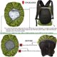 thumbnail image 3 of Funda impermeable para mochila Evotopf 40-50L verde, 3 of 6