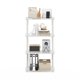 thumbnail image 5 of Estanterías de Almacenamiento Furinno Turn‑N‑Tube 4 Niveles, Blancas, 5 of 7