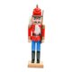 thumbnail image 3 of Adornos De Cascanueces Favores De Fiesta Figuras De Cascanueces De 25 Cm Para Escritorio Invierno Rojo, 3 of 5