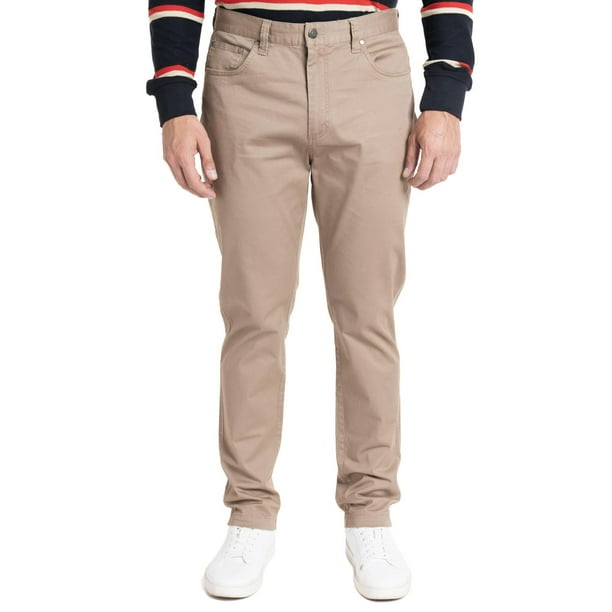 PANTALON 5 BOLSILLOS SPANDEX SLIM FIT beige 48