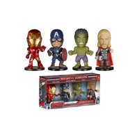Figura De Acción Funko Wacky Wobbler Avengers 2 Mini Pack 4