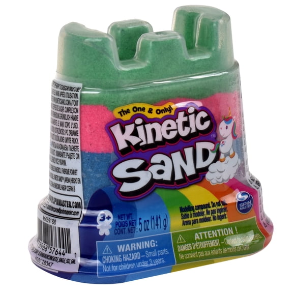 Mini Castillo Arcoiris 150 G Arena Magica Kinetic Sand