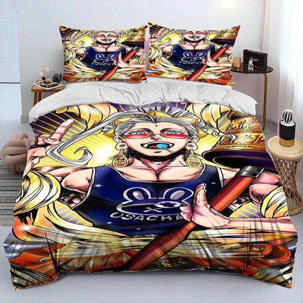 ,Record of Ragnarok,Cartoon Comforter Bedding Set,Duvet Cover Bed Set Quilt Cover Pillowcase, Size Bedding Set Bed Sheets
