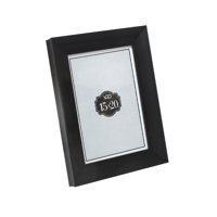 Vgo - Marco Plástico Ancho Bombe Negro 10X15