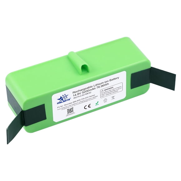 Batería de iones de litio de 14,8 V 5200 mAh para iRobot Roomba