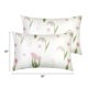 thumbnail image 4 of REGALWOVEN Juego de 2 Fundas de Almohada de Algodón Floral con Cierre de Sobre, Regalos para Mujeres Hombres Flor Púrpura Reina, 4 of 7