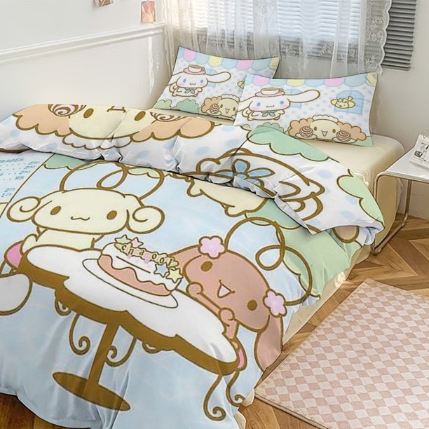Cinnamoroll Bedding Sets for Kids Men Women Comforter Set