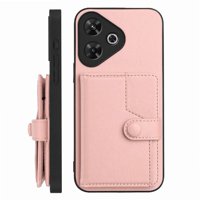 Foxdock Funda Para Xiaomi Redmi Note13R Con Bloqueo Rfid - Diseño Elegante Con Cierre De Botón