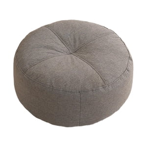 Magideal - Cojín Redondo Para El Suelo, Cojín Decorativo Para El Suelo, Cojín De Yoga, Cojín Pequeño Para El Suelo, Cojín Para El Asiento, Para Yoga, Sofá Cama, Gris Oscuro