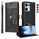 thumbnail image 4 of FOXDOCK Funda tipo Cartera para OPPO Reno 14 5G – Cubierta de Cuero PU con Múltiples Ranuras, Bolsillo para Efectivo y Correa de Muñeca, 4 of 6