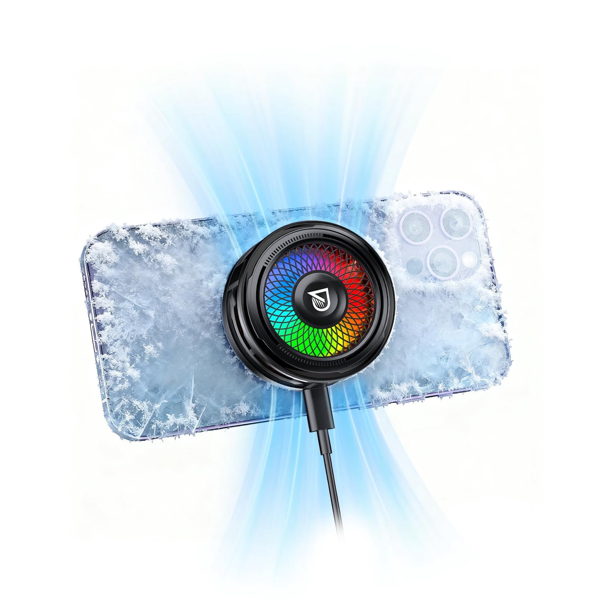 Doge Vollar - Cargador Magsafe 25w Certificado Qi2 Con Refrigeración