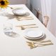 thumbnail image 5 of Juego de Cubiertos HOME BREEZE 144 piezas Dorado Resistente, 5 of 8