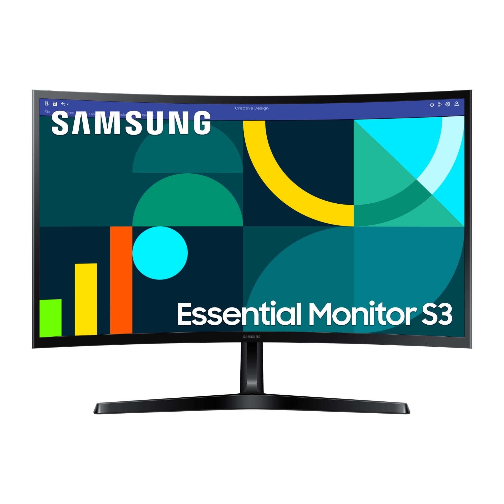 Samsung - Monitor Curvo S36Gd 27"" Fhd Negro