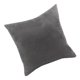 thumbnail image 4 of Funda De Almohada De Terciopelo Suave Funda De Almohada De Tiro De Color Sólido Gris-45x45cm, 4 of 5