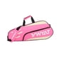 thumbnail image 3 of Bolsa Para Raqueta De Bádminton, Bolsa Para Deportes Al Aire Libre, Cierre De Cremallera, Bolsa Para Transportar Raquetas, Color Rosa Y Blanco, 3 of 5