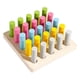 thumbnail image 4 of Bloques Cilíndricos Montessori Herramientas Educativas Bloques Cilíndricos De Escalera De Colores, 4 of 5