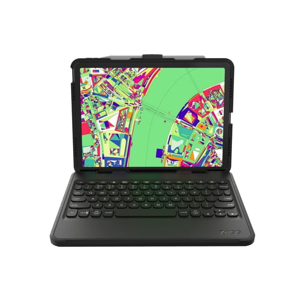 Funda y teclado con bisagras magnéticas ZAGG Rugged Book para iPad Air 11 (M3) /Air 11 (M2) /iPad 10.9 (air de cuarta generación) /11 (primera y segunda generación)