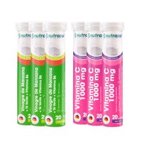 Nutrazul - Vinagre De Manzana + Vit C - Pack 6 U.