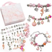 Bothyi - Diy Charm Bracelet Making Kit Jewelry Charms Para Niñas Adolescentes Diy Craft