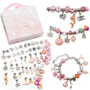 Bothyi - Diy Charm Bracelet Making Kit Jewelry Charms Para Niñas Adolescentes Diy Craft