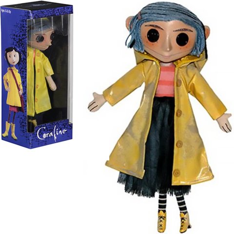 Figura De Acción Kobosy Neca Coraline The Movie 10 Prop Replica